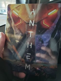anthem steelbook only new no game