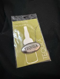 Tequila Liquor Bottle Necklace
