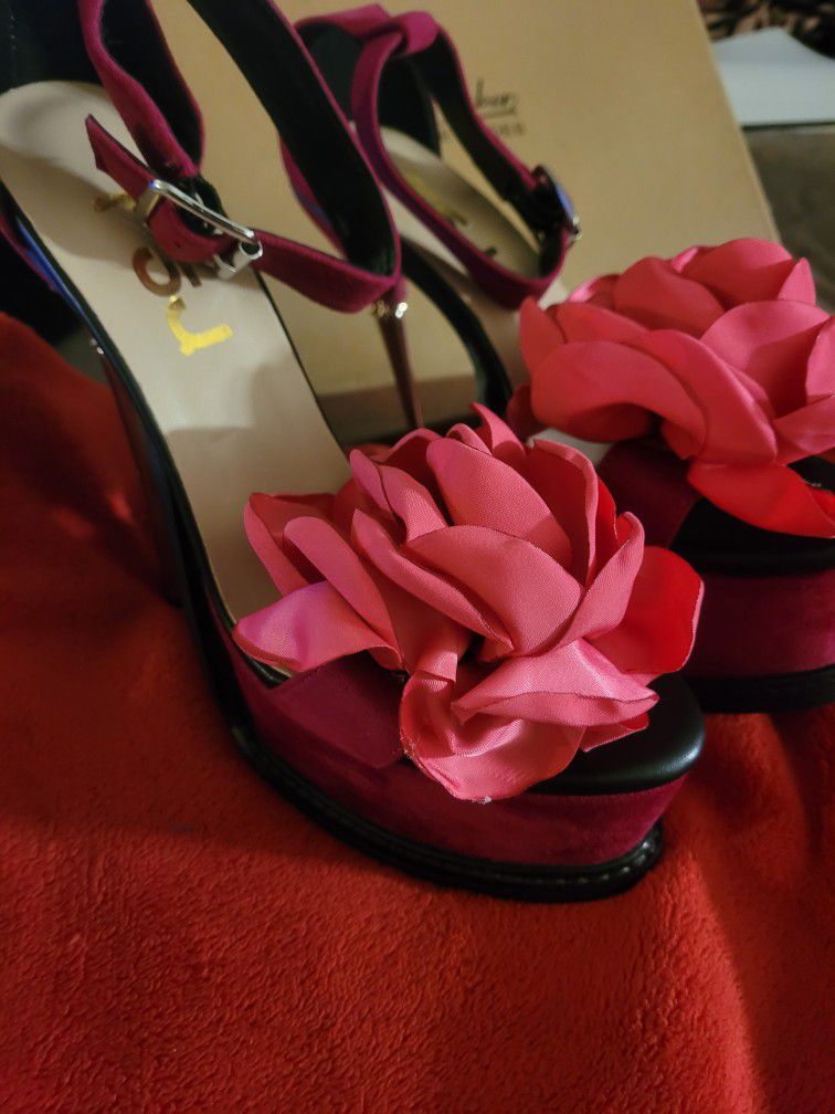 Rose Color Heels 