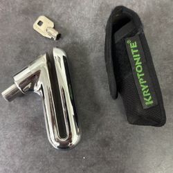 Motorcycle Harley Davison Kryptonite Lock Anti theft 