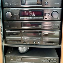 Kenwood component Stereo System Km-992 with remote