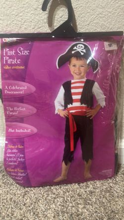 Pirate- Toddler Costume 3T-4T