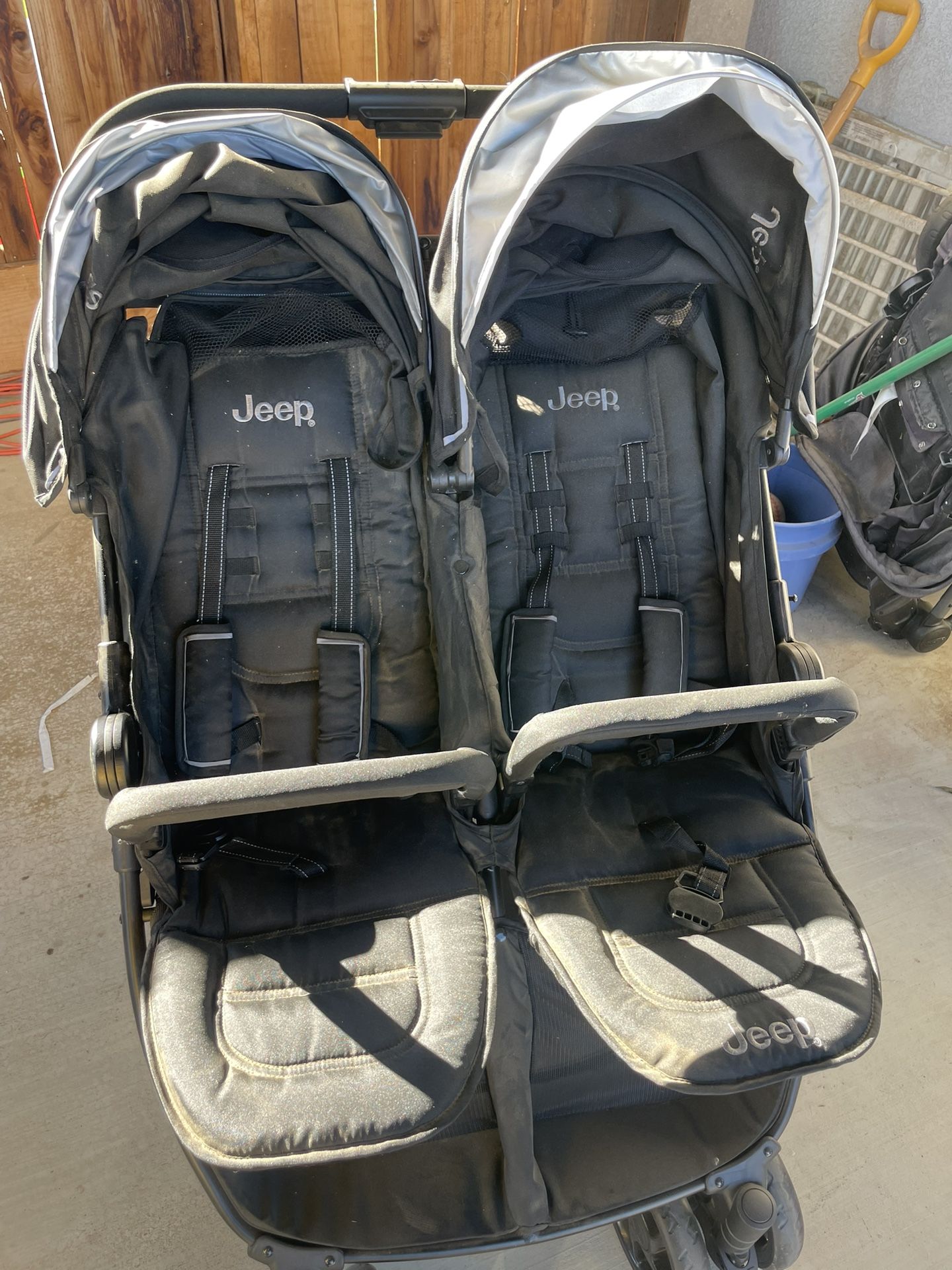 Jeep double stroller