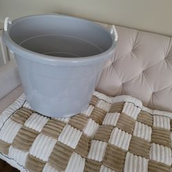 Big Plastic Bucket With Side Handles