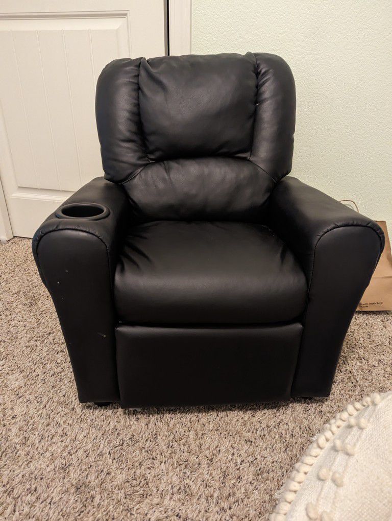 Kids Leather Chair 