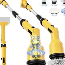 new 20V industrial electric scrubber