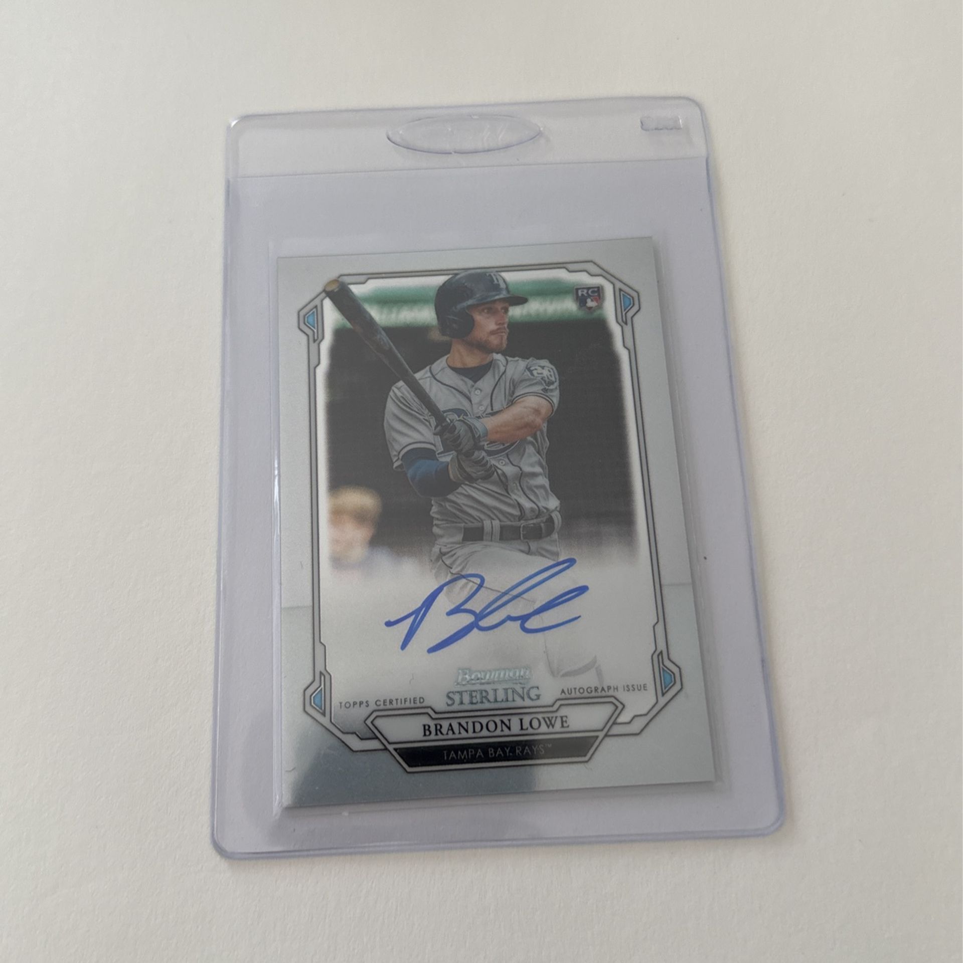 Brandon Lowe Rookie Auto Topps