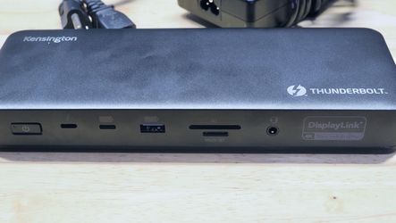 Kensington SD5910T EQ Thunderbolt™ 4 Quad 4K Hybrid Dock with DisplayLink® Technology