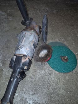 Black And Decker Grinder for sale looks duty but works strong