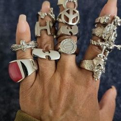 Hard Jewelry Rings & Misc 