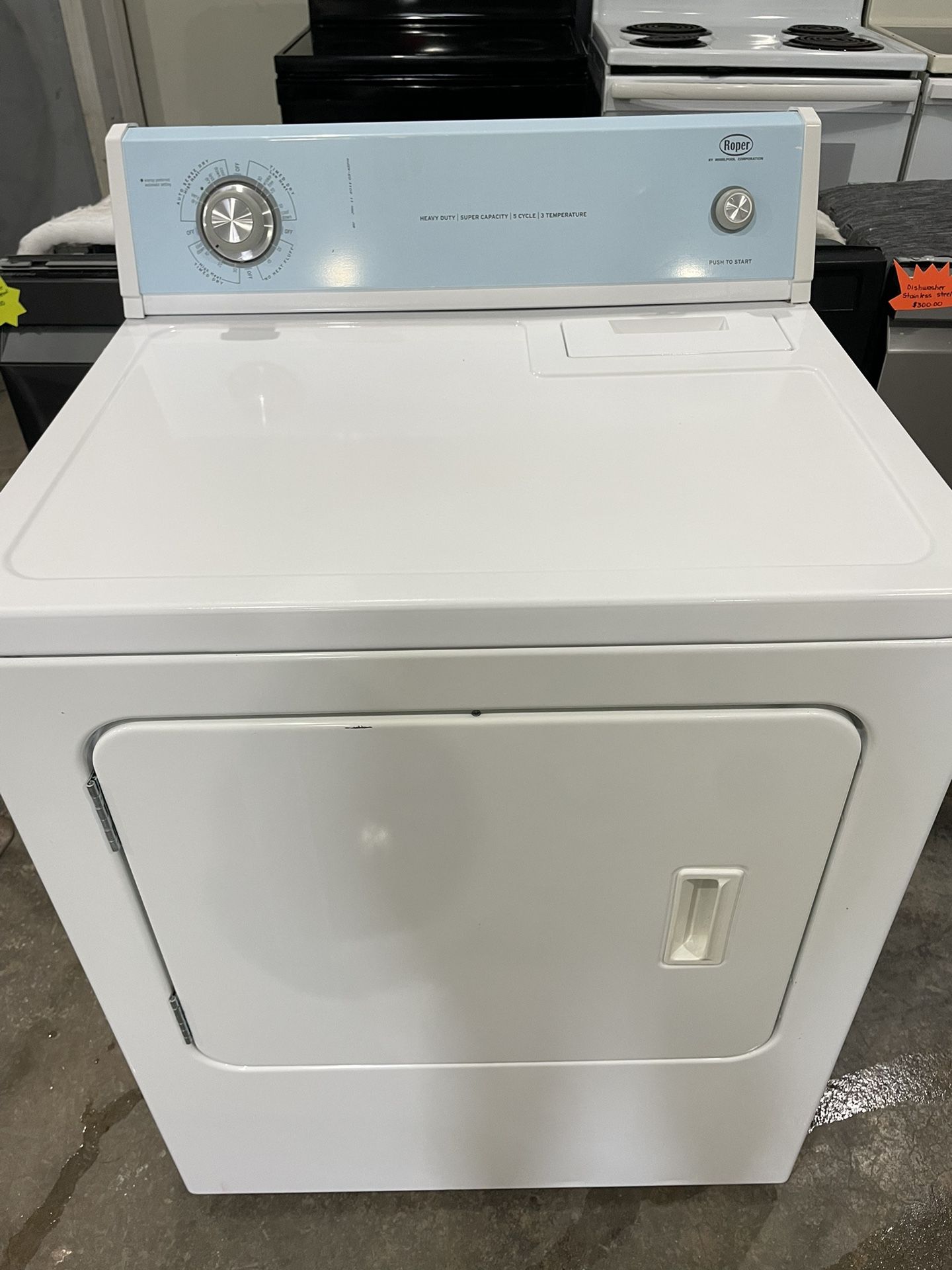 Electric Dryers Available