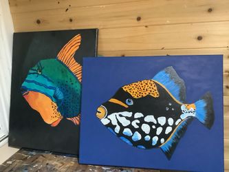 Tropical Fish Original Paintings