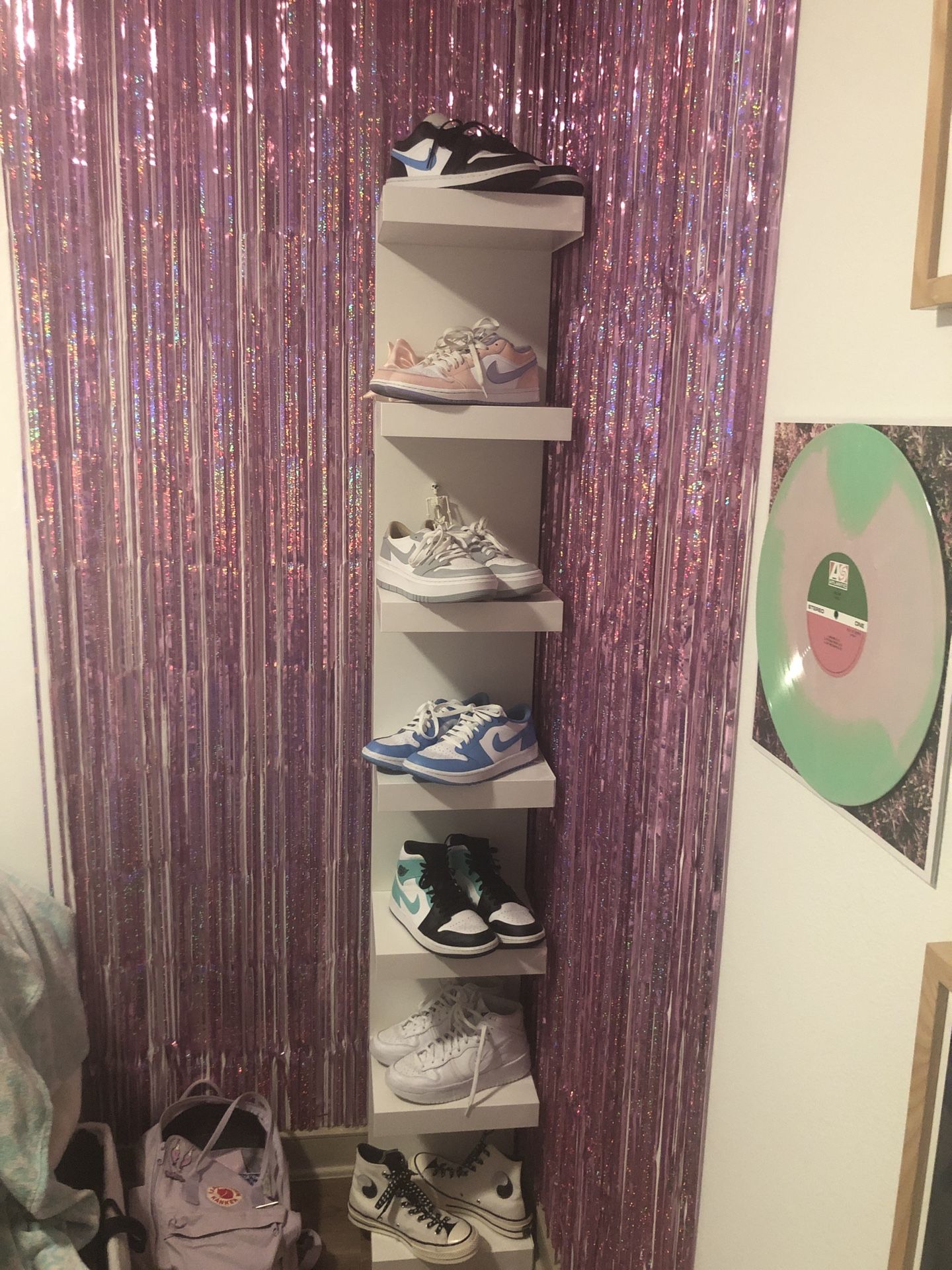 Shoe Display Shelf IKEA Lack- White
