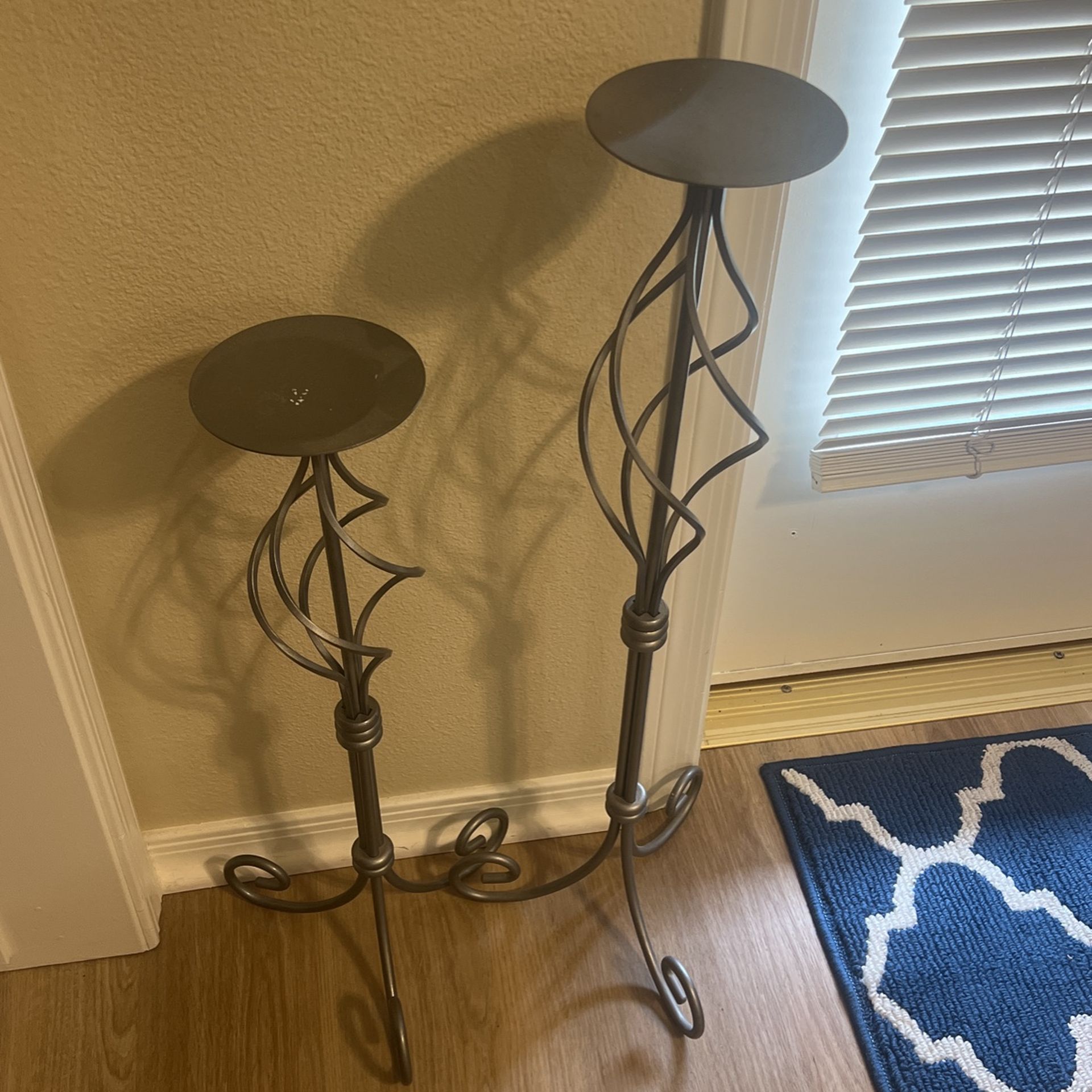 Two Candelabras Different Heights