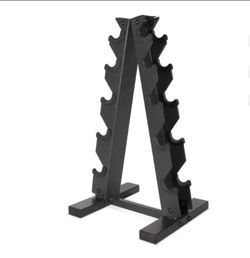 Dumbbell tree stand