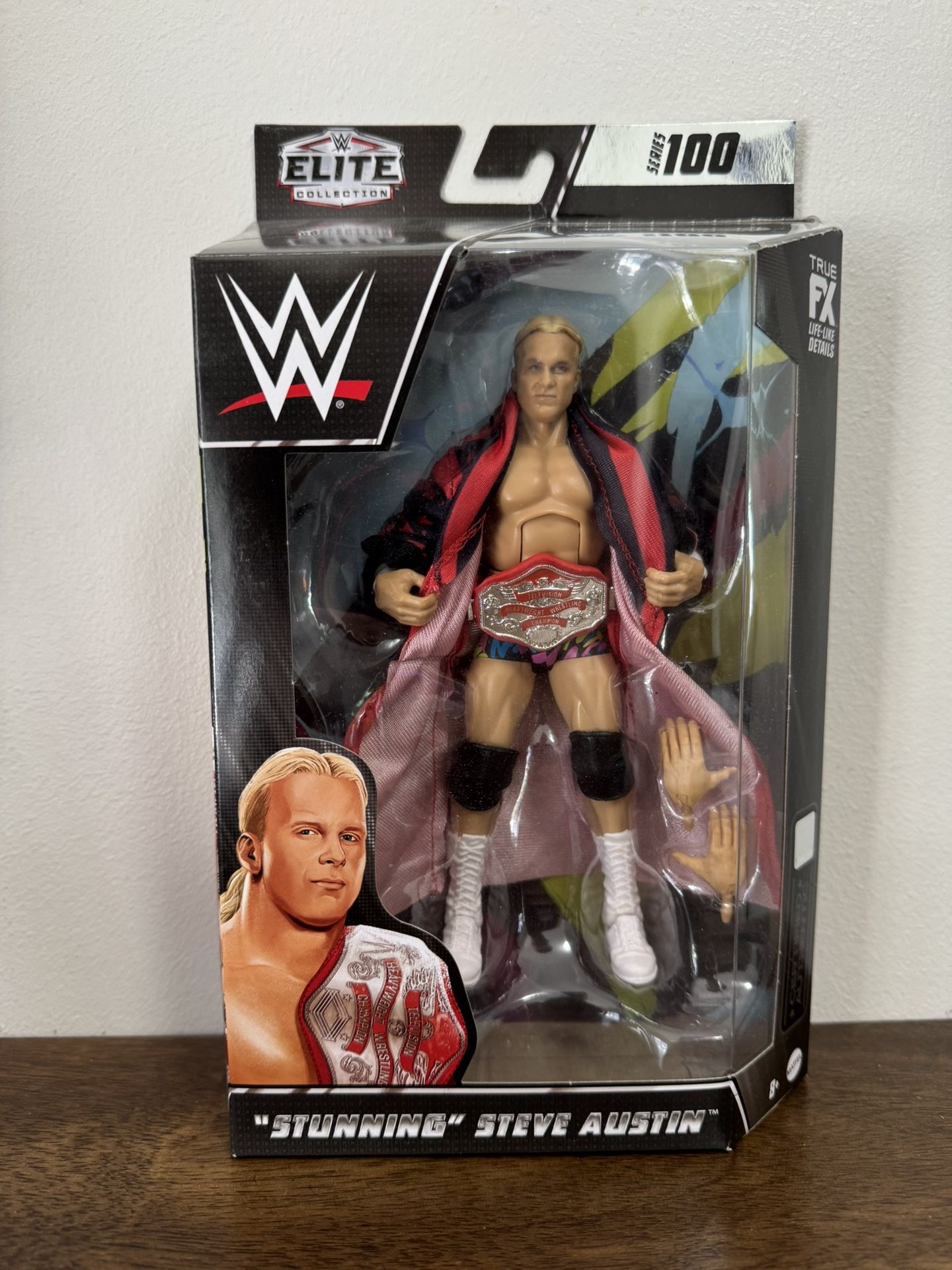 Mattel WWE Elite 100 STUNNING STEVE AUSTIN Stone Cold