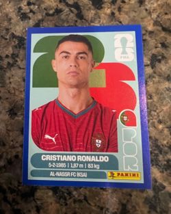 Blue Parellel Christian Ronaldo FIFA Panini