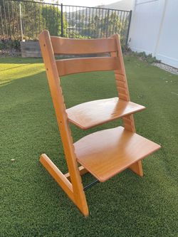 Stokke Tripp Trapp Adjustable Wooden High Chair