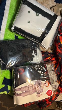 Three costumes it ghost face an doodlebob