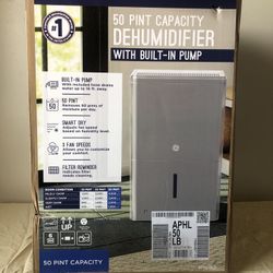 50 Pint Dehumidifier with Built in Pump