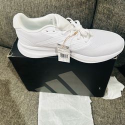 white Adidas shoes size 13