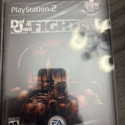PS2- Def Jam Fight For NY