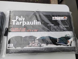 2 Tiger Accessory 16 x 20 Poly Tarp