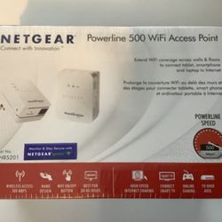 New Netgear Powerline 500 Point Point