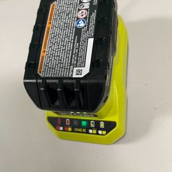Ryobi 18V Battery & Charger