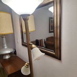 Matching Lamp And Mirror Same Color