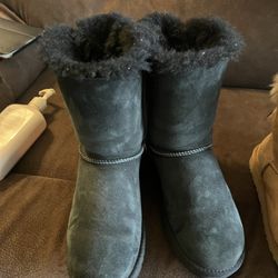 Ugg Bailey Bow Boot In Black