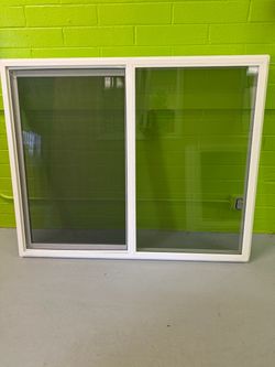 New Construction/Nail on frame white vinyl window