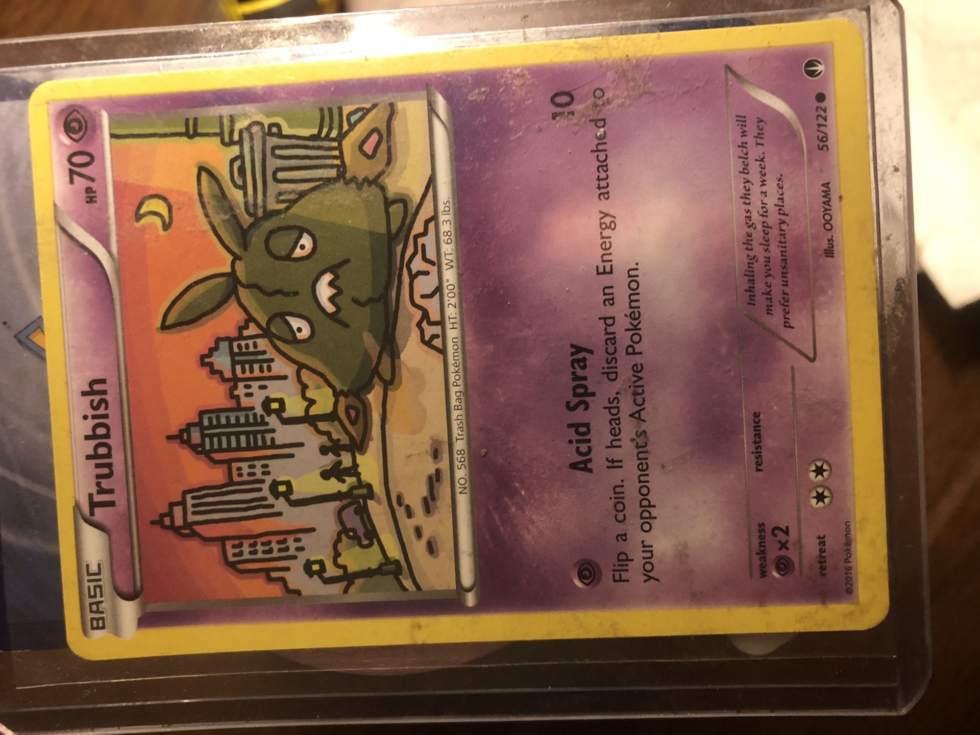 Trubbish Pokémon card