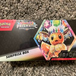Pokemon Prismatic Evolution Surprise Box