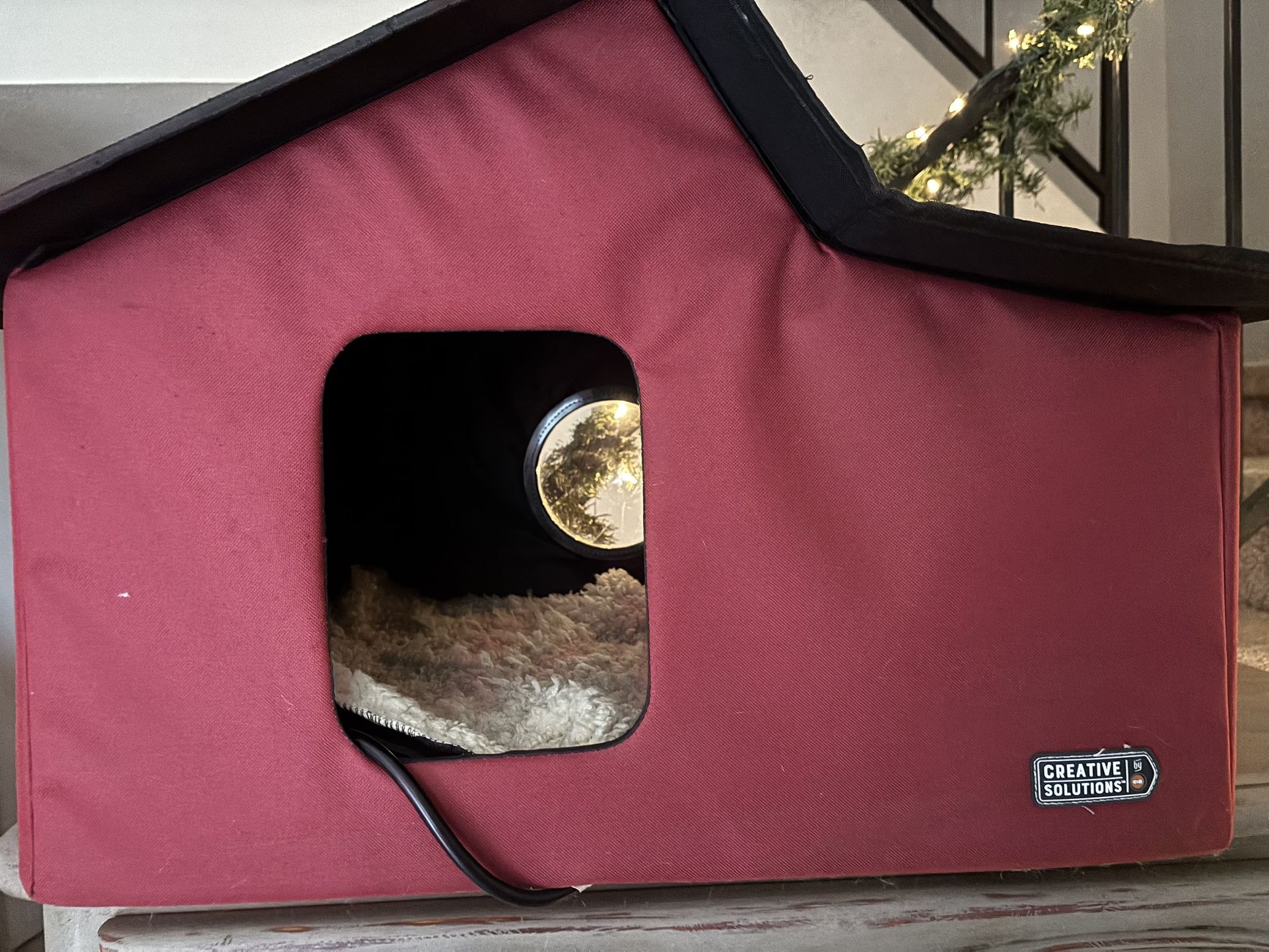 Pet House with Heating Pad
