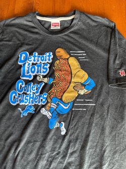 Homage Detroit Lions Coney Crushers Graphic T-Shirt