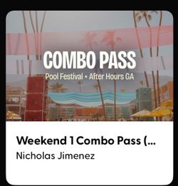 Splash House Weekend One Combo Pass