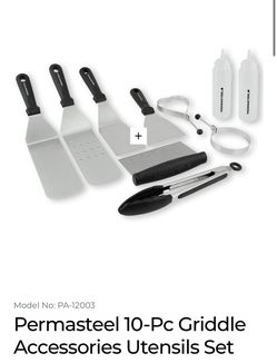 Perma steel 10-Piece Griddle Accessories kit