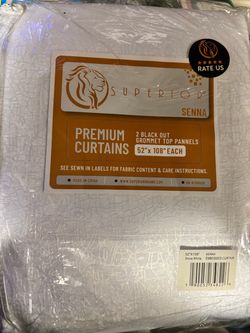 Superior Senna Blackout Curtain Panels