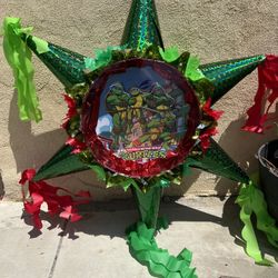 Ninja Turtle 3D Star Pinata