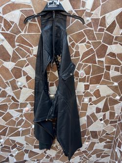 Leather Throw on Chaps