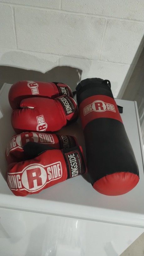 Ringside Youth Gloves And Bag