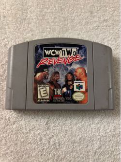 WCW/nWo Revenge Nintendo 64 N64 Game Cartridge