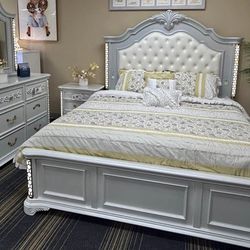 New 4pc Bedroom Set In Box 📦 Buy Now Pay Later $39 Down