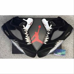 Jordan 5 Black Metallic Reimagined 13 Men