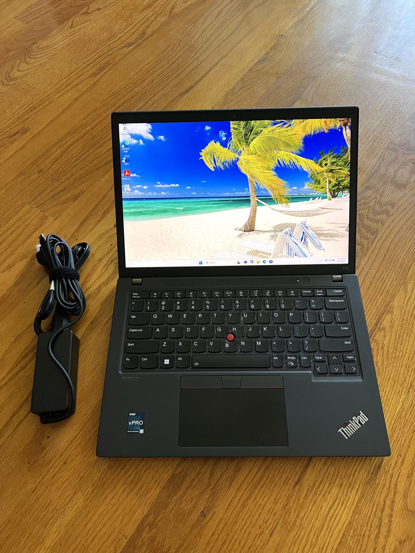 13.3 Lenovo ThinkPad X13 G3 Laptop Win11 Pro i5 12-Cores @1.6Ghz SSD 512Gb RAM 16Gb Microsoft Office 2021 - Product 2022