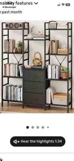 Book shelf. Display shelf