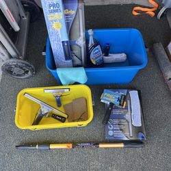 Professional Window washing Kit – Ettore & Unger – Complete Setup