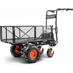 Utility Service Cart Power Wagon Wheelbarrow