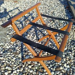 Forbes Industries Wooden Folding Luggage Rack